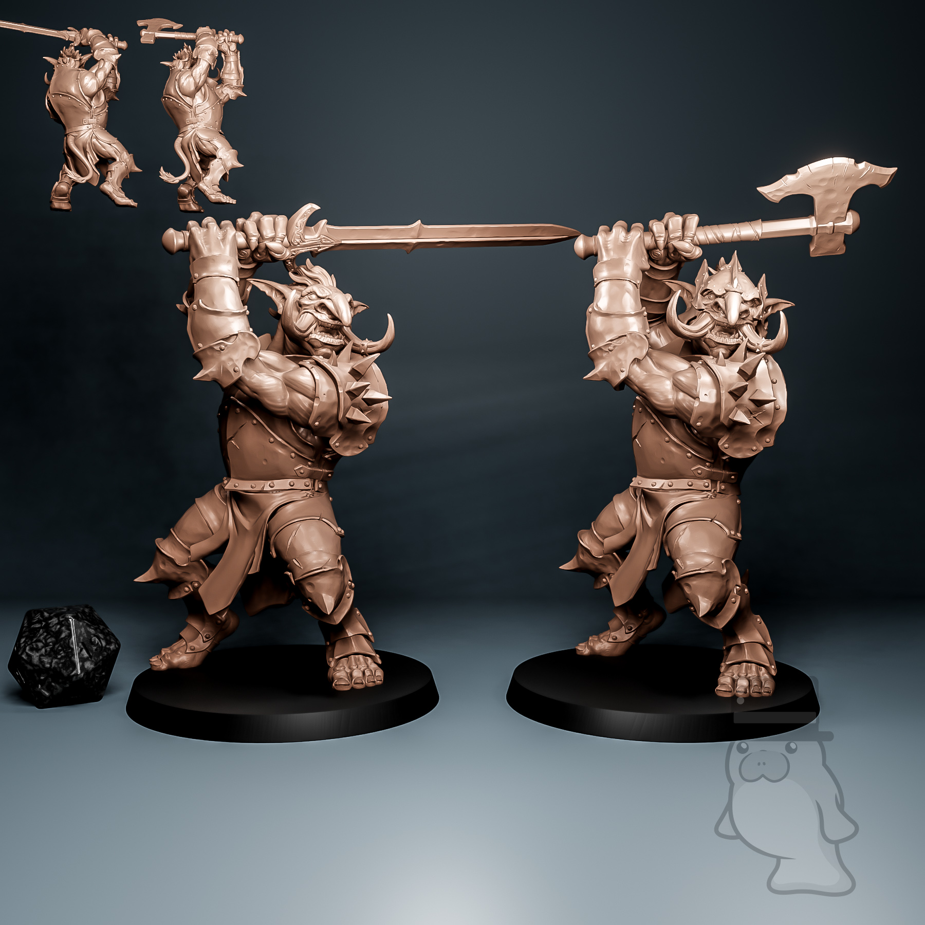 Male Ironkeep War Troll D - Ironkeep War Trolls - Artisan Guild